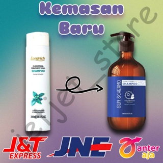 Image of [PROMO] LONGRICH Shampo 2in1 Cleansing and Treatment Shampoo 300 ml Shampo menebalkan rambu - B29012