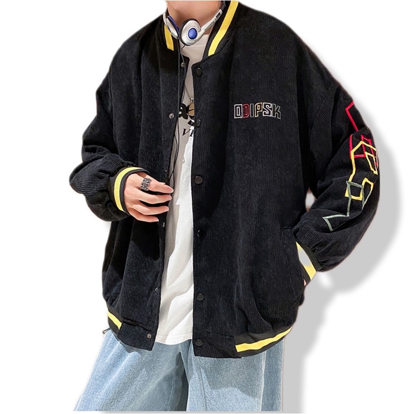 Áo Khoác Nhung tăm Cổ Bomber Nam Nữ MẪU MỚI NHẤT Siêu Dày - CLITUS FASHION