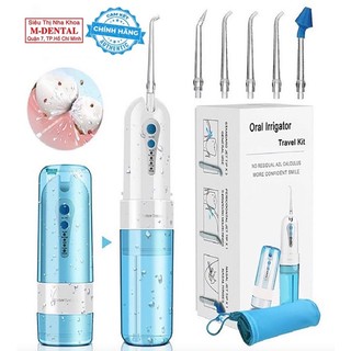 MÁY TĂM NƯỚC ORAL IRRIGATOR IPX7, TẶNG TÚI ĐỰNG + BẢO HÀNH 6 THÁNG