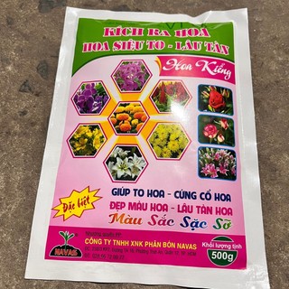 Phân bón kích ra hoa dưỡng hoa mai vàng, bông vạn thọ, cúc, hoa giấy