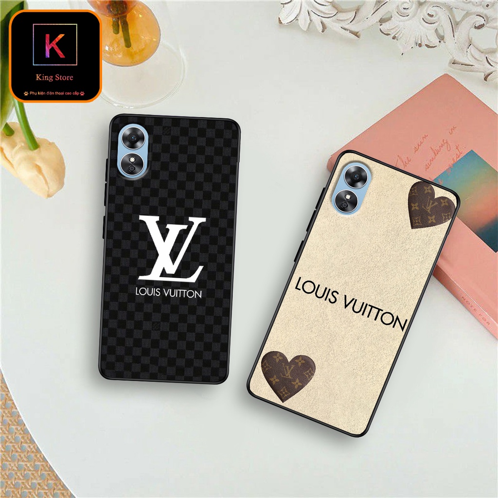 Ốp lưng Oppo A17 - A17k in hình ＬｕｉｓＶｕｉｔｔｏｎ sang trọng, cá tính - Chất liệu TPU cao cấp