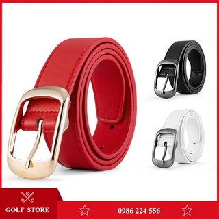 Thắt lưng golf nữ dây nịt lưng thể thao nữ PGM Golf Belt da PU
