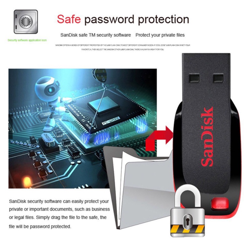 Usb Sandisk 2TB 1TB 512GB 256GB 128GB 64GB 32GB 16GB 8GB 4GB Chất Lượng Cao