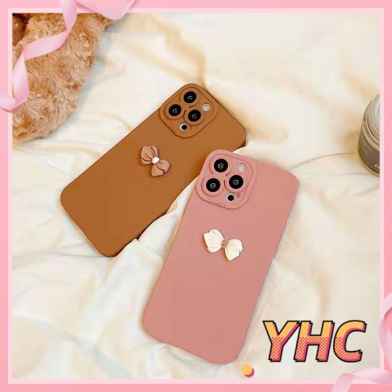 ốp iphone Hình Nơ 3D Phong Cách Châu Âu tương thích iPhone 6/6plus/6s/6splus/7/7plus/8/8plus/x/xs/xr/xsmax/11/12/13/pro/max/plus/promax-045