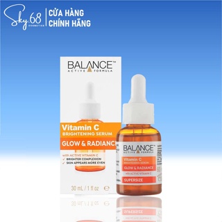Serum Sáng Da, Mờ Thâm Balance Active Formula Vitamin C Brightening 30ml (HÀNG CHUẨN)