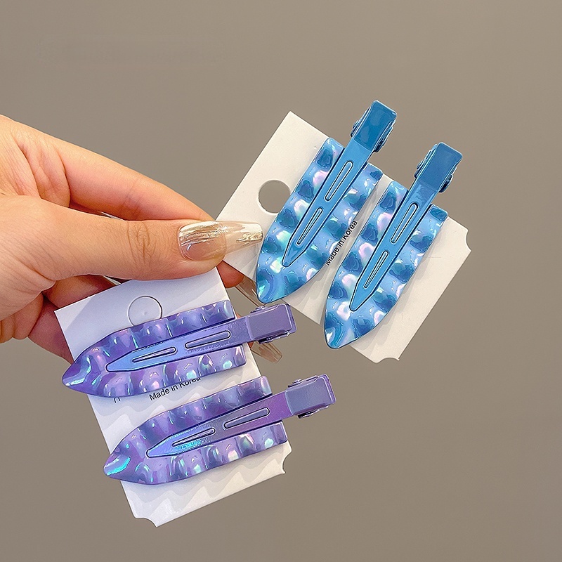 1 Kẹp Tóc Hình Cây Kem Màu Laser