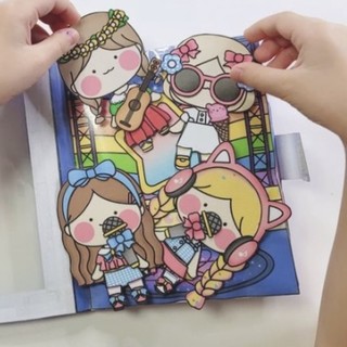 |SQUISHY GIẤY HANDMADE| Squishy búp bê giấy idol game