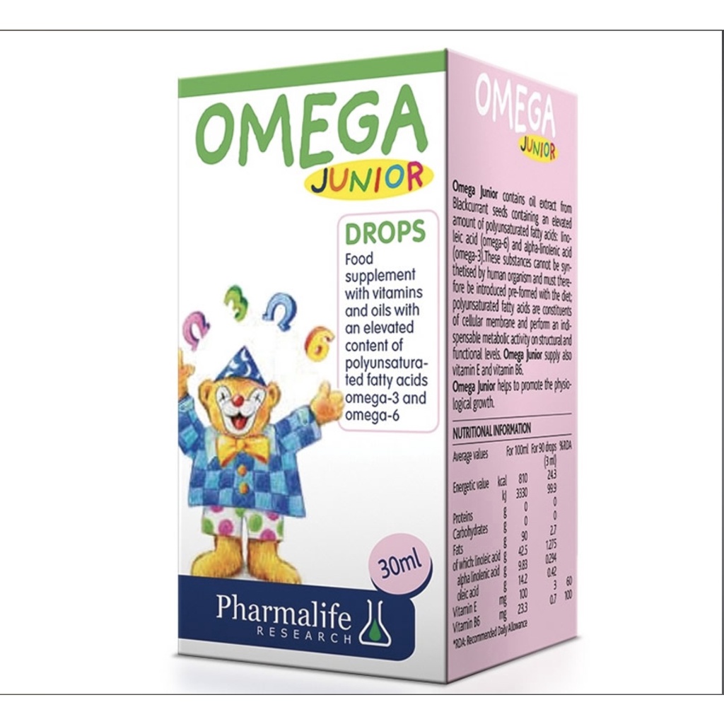 Siro bổ sung Omega cho bé Fitobimbi Omega Junior 30ml