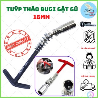 Tuýp tháo Bugi gật gù 360 độ đa năng có size (14mm-16mm-21mm )