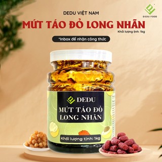 Mứt táo đỏ long nhãn dedu 1kg