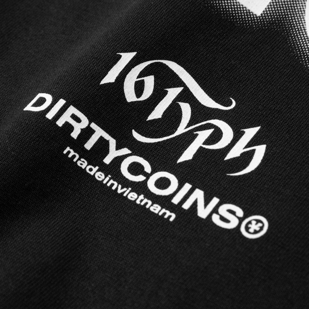 Áo Thun DirtyCoins x 16 Typh - Million Dollar Club: Bling T-shirt - Black