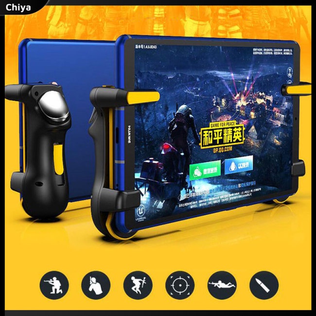 Bộ 2 Nút Bấm Chơi Game Trái + Phải Bằng Nhựa Cho Điện Thoại / Máy Tính Bảng