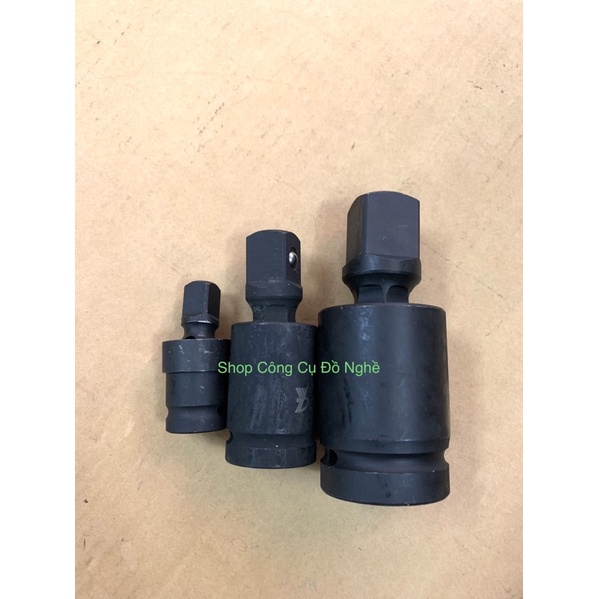 đầu nối lắc léo loại 1/2,3/4,1inch đầu xoay 360 độ