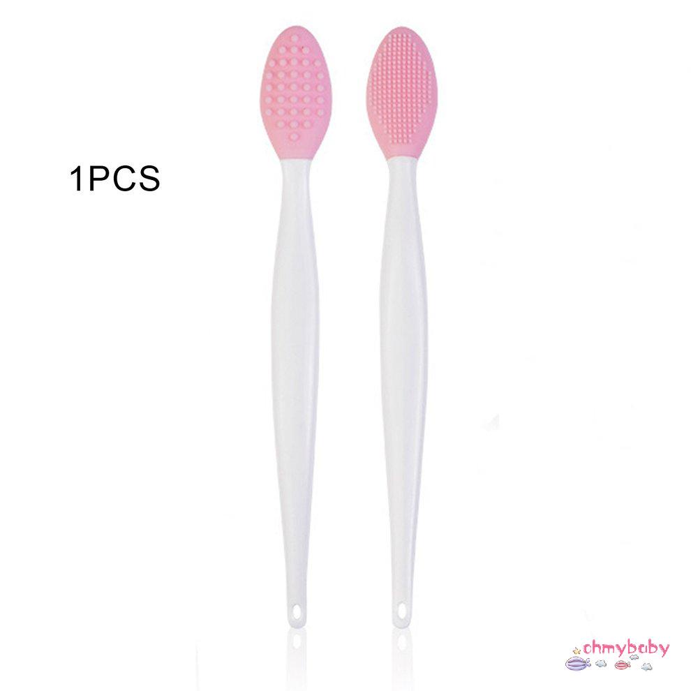 Bàn chải làm sạch mặt bằng silicon Máy tẩy tế bào chết mũi hiệu quả Loại bỏ mụn đầu đen Mềm mại sâu mát xa [O/16]