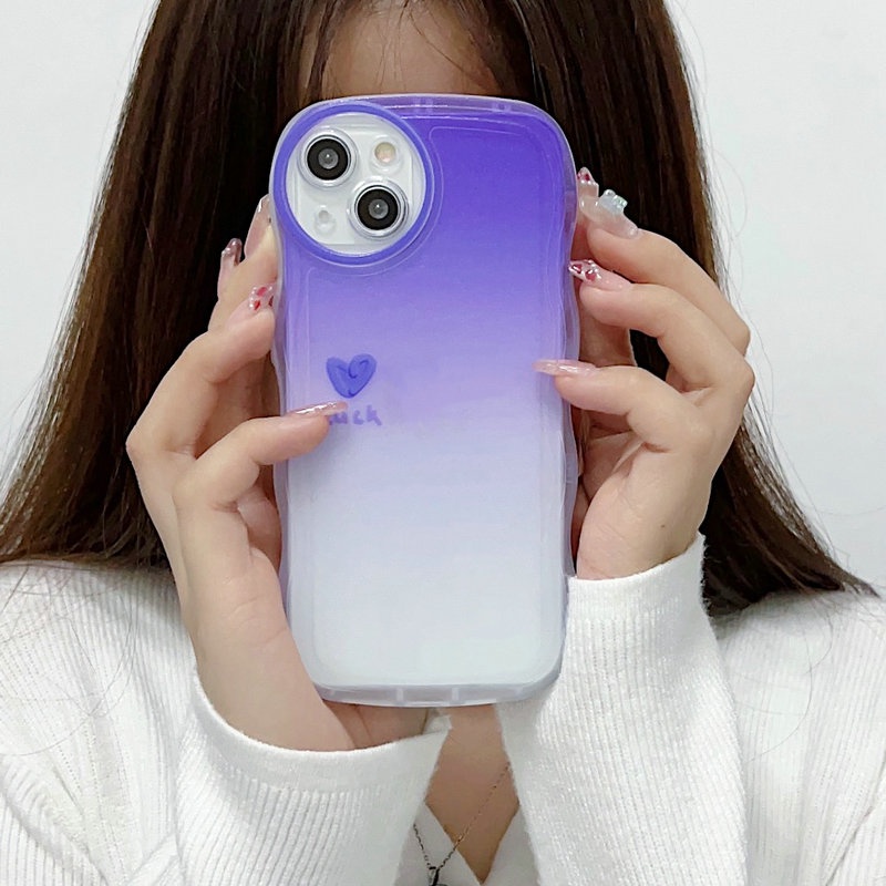 Samsung Galaxy A54 A34 A24 A14 A04 A73 A72 A53 A12 A52 A52S A33 A32 A23 A22 A13 4G 5G A03S A02S A11 A02 A03 A51 A50 A50S A30S A20 A30 A20S A10S A21S M22 M32 M12 M11 M02 ins Gradient Watercolor Waves Edge Luck Happy Clear Soft Phone Case STB 09