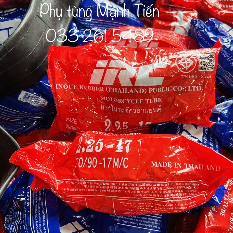 Săm/ ruột IRC Made in Thai Lan 225/250
