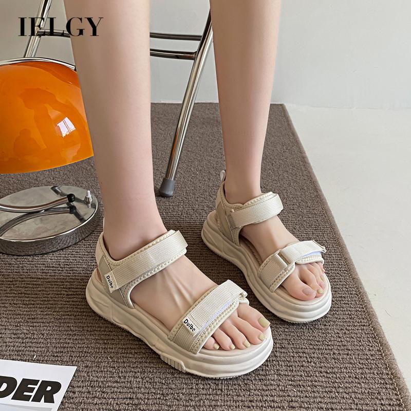 Xăng đan Khóa Dán Đế Xốp Thời Trang Dành Cho Nữ