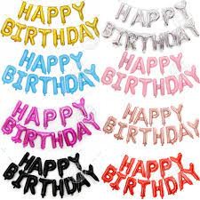 Bong bóng kiếng bộ chữ happy birthday