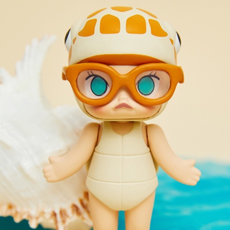 ★Hgtoys★   Popmart MOLLY Ocean Series Blind Box Doll Tide Play Trang trí Quà tặng