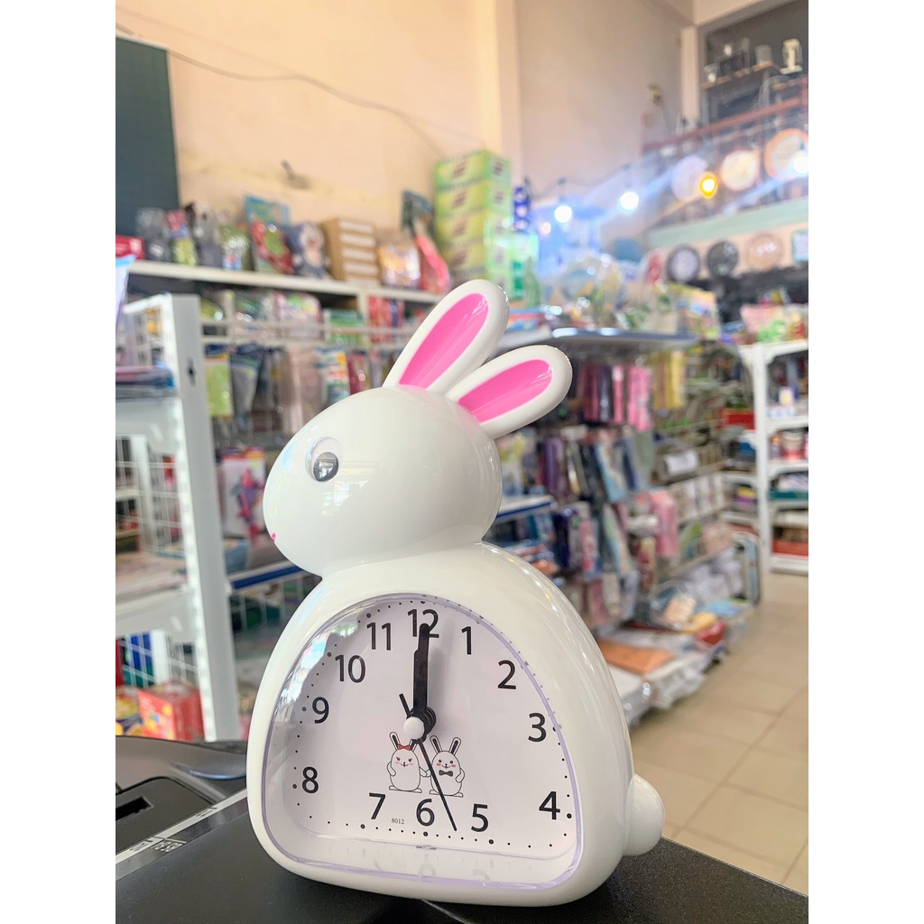 Đồng hô báo thức hình con mèo nhạc to rõ cute