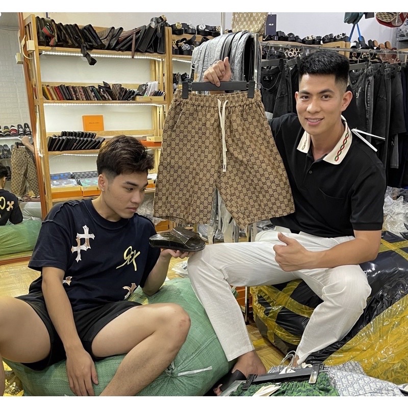 Quần dài và ngắn di.ro và gu.ci nam cao cấp m05