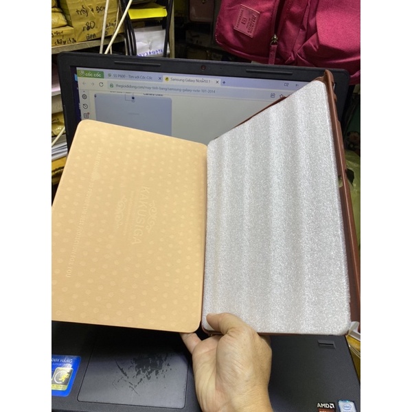 Bao da Máy tính bảng Samsung Note 10.1 inch 2014 màu kaku thời trang .