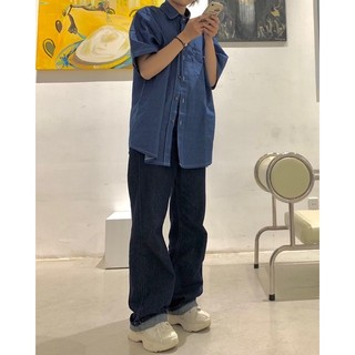 Quần jean , ống suông                              ( ảnh shop tự chụp)