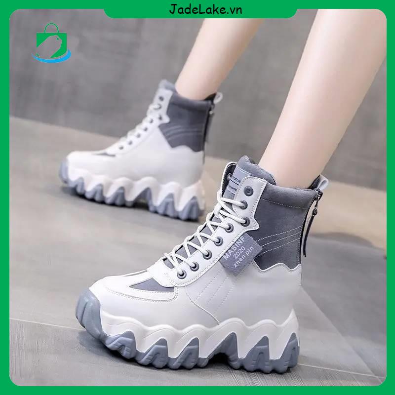 Giày Thể Thao Đế Dày Buộc Dây Phong Cách Mới Mùa Thu