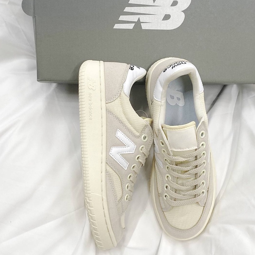 Giày N_B CRT.300 2.0 kem _ Mẫu Mới cao cấp  Fullbox, Giày thể thao nữ nb 2.0 ctr300 kem