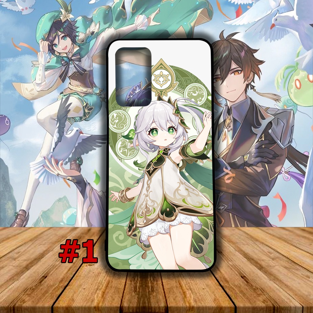 Nahida - Genshin Impact - Ốp Lưng Anime Xiaomi Redmi Note 11 11s 11 Pro 10 10s Pro 5G 9 9c 9s 8 11T Pro 12 Pro 12