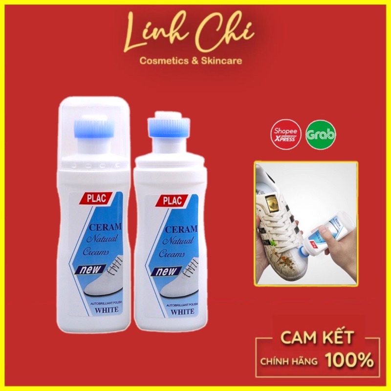 Nước Lau Giày, Xịt Tẩy Trắng Giày Plac Siêu Sạch Siêu Trắng Sáng