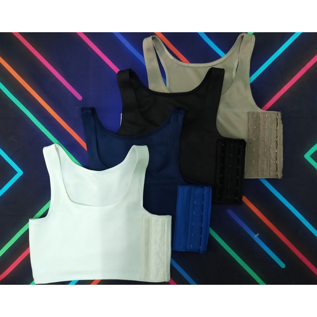 Áo nịt không gài, có gài, áo lưới thoáng mát Tomboy Transguy