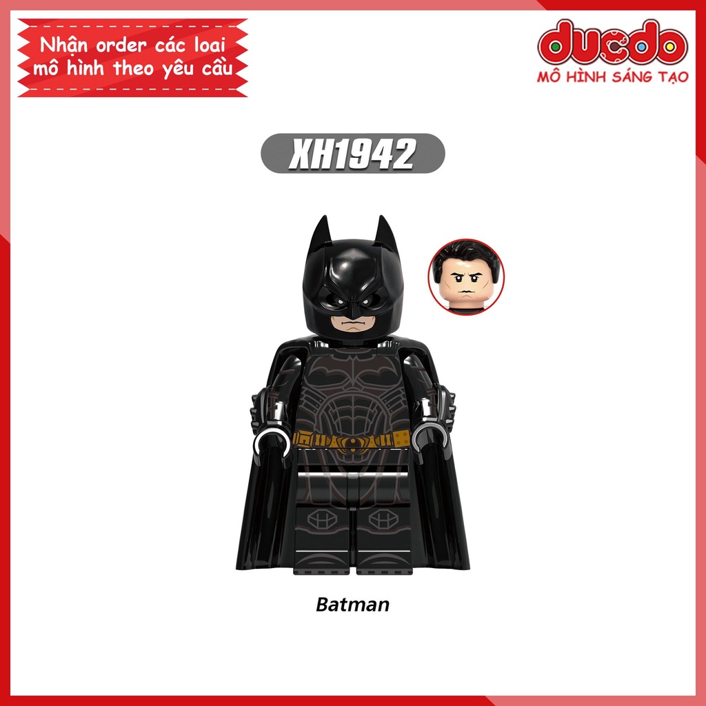 Minifigures các nhân vật trong Batman Nolanverse - Đồ chơi Lắp ghép Xếp hình Mô hình Mini XINH X0341