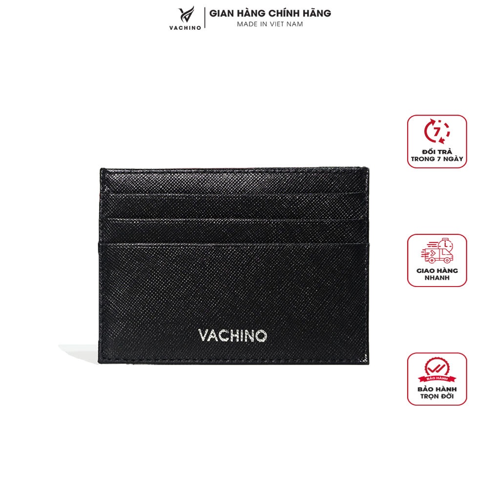 Ví đựng thẻ MINI Cardholder da thật 100% Thương Hiệu VACHINO- VN012