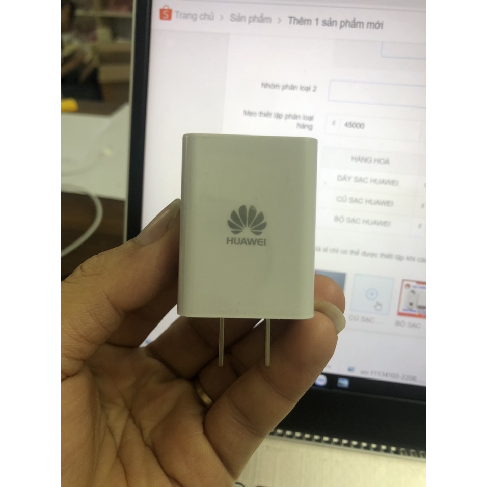 Bộ sạc nhanh HUAWEI 2.4A 2 trong 1 5v / 4A chuyển đổi 9V cáp Micro USB cho Huawei, CÓ THỂ SẠC cho mọi loại máy