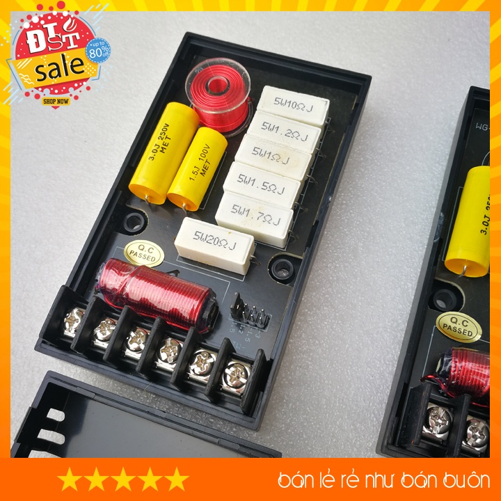 Phân tần loa, phân tần 2 đường tiếng Ground Zero / ASI AUDIO /AUDICA/80W/120W/150W/200W