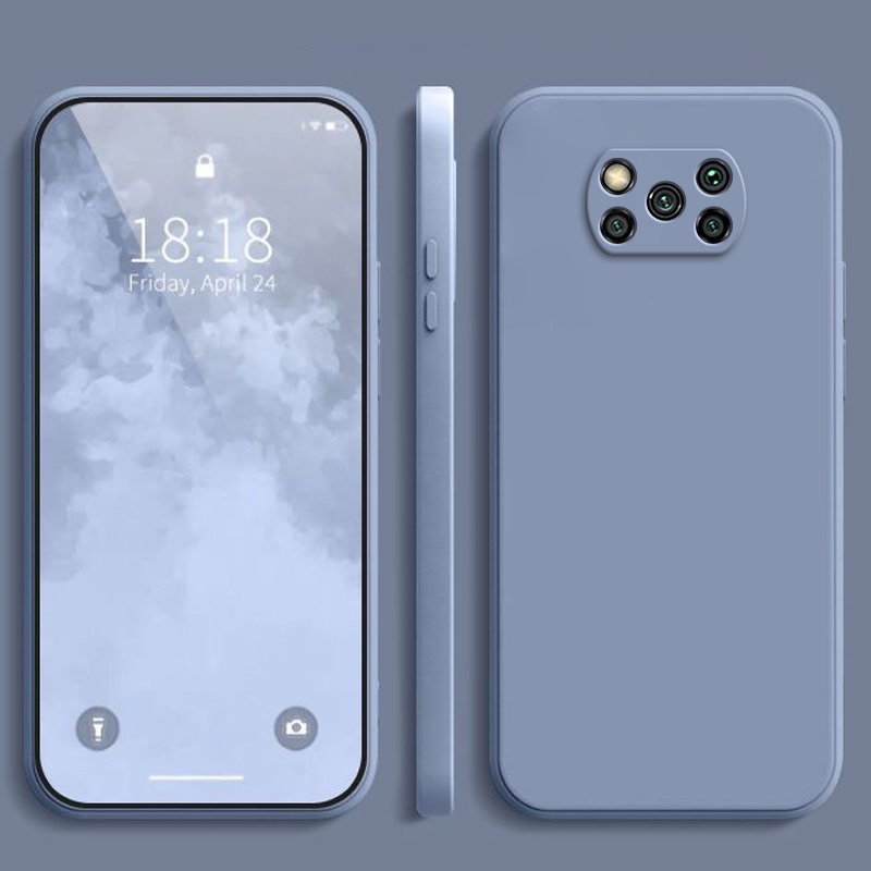 Ốp lưng Poco X3 Pro Ốp Điện Thoại Màu Trơn Cho Poco X3 Pro Poco C40 / X3 NFC / M3 Pro 5G / F3 / M5 / M5S / Poco M4 Pro 4G YT