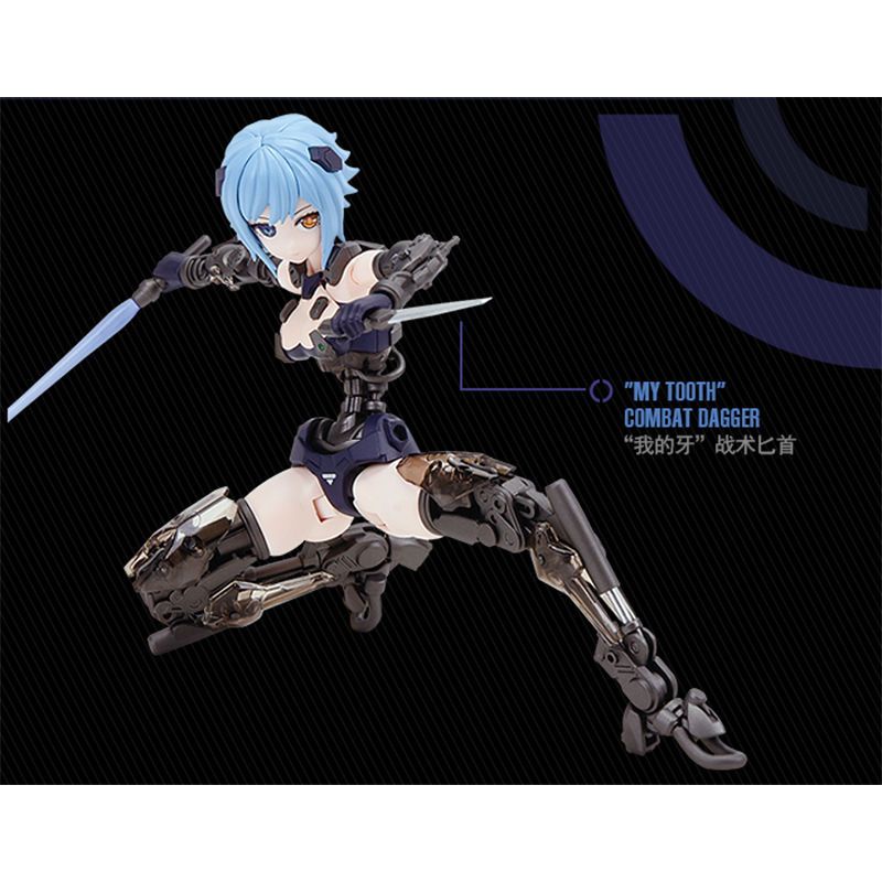 Mô Hình Lắp Ráp Cô Gái Đi Săn Năng Lượng Hạt Nhân