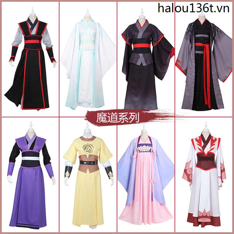 Mo Dao Trang Phục Hóa Trang Wei Wuxian Yiling Old Joe Cheng Jinling Lan Wangji Jiang Patriarch cospaly Cho Nữ