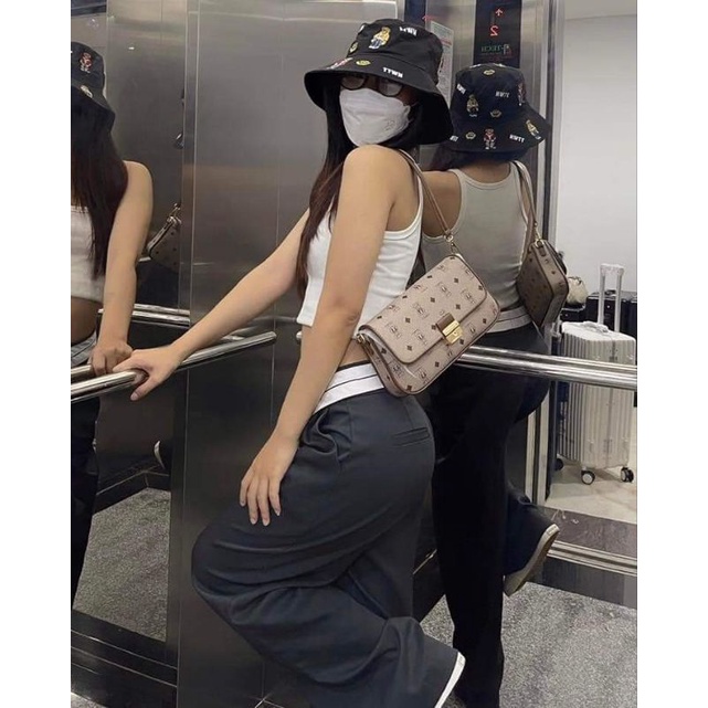 Túi đeo vai kèm dây đeo chéo TTWN BEAR THÁI LAN chính hãng TN 2126