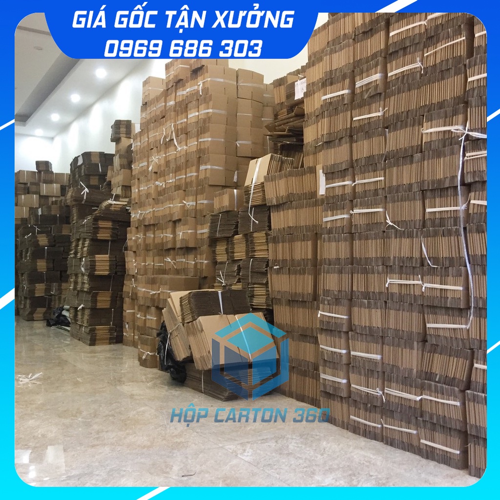 Hộp Carton Đóng Hàng Đầy Đủ Các Kích Thước Phổ Thông