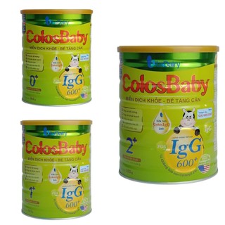 SỮA BỘT COLOSBABY IGG 600g 0+/1+/2+ 800G