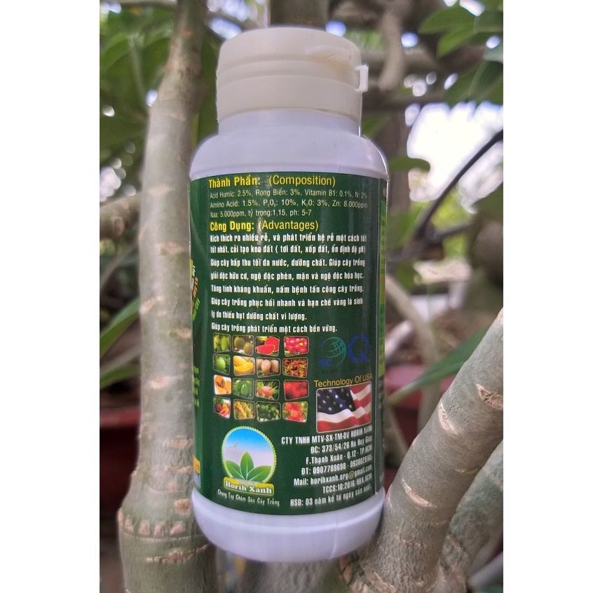 Phân Bón Lá Ra Rễ Root AMINO 100% Organic + Rong Biển 100ml