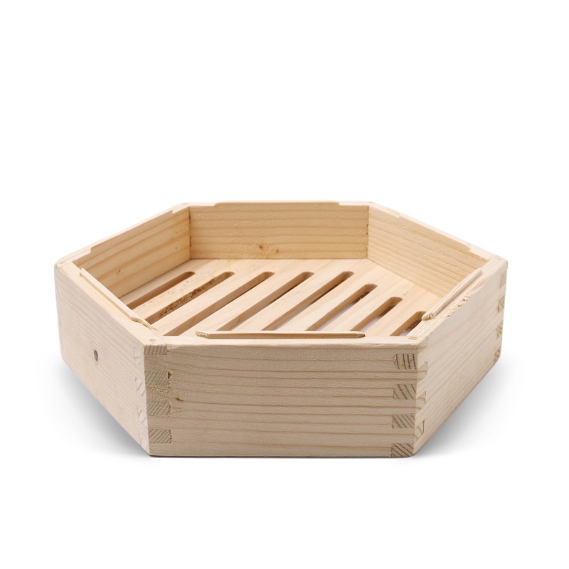 Xửng hấp dimsum há cảo gỗ Tuyết Tùng OEM GB006