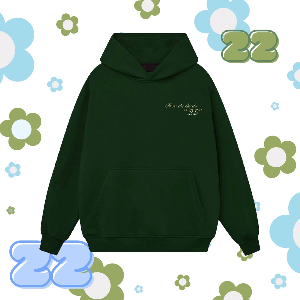 FLR BASIC 22 GREEN HOODIE