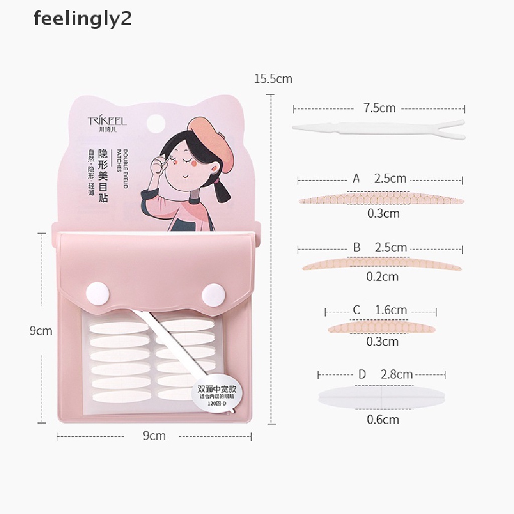 Miếng Dán Kích Mí Vô Hình Trang Điểm Tiện Dụng