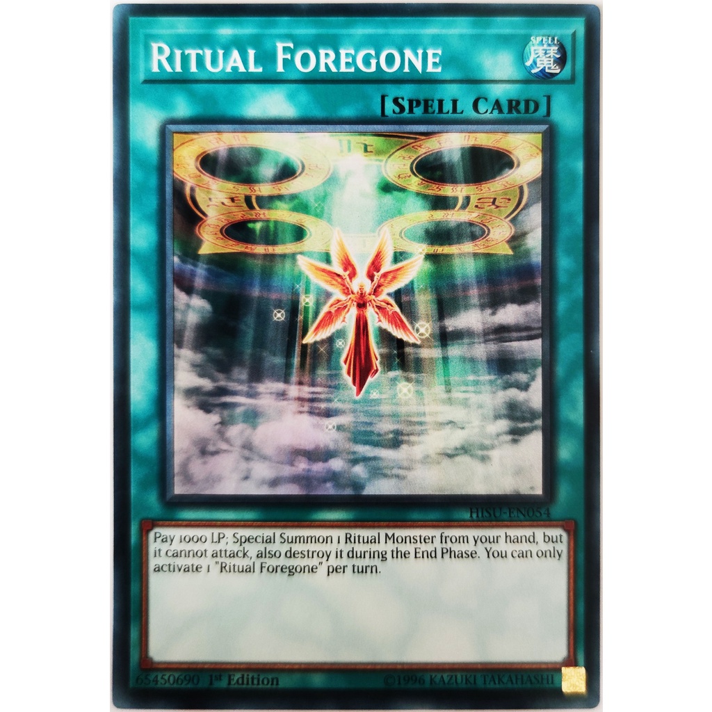 [Thẻ Yugioh] Ritual Foregone |EN| Super Rare