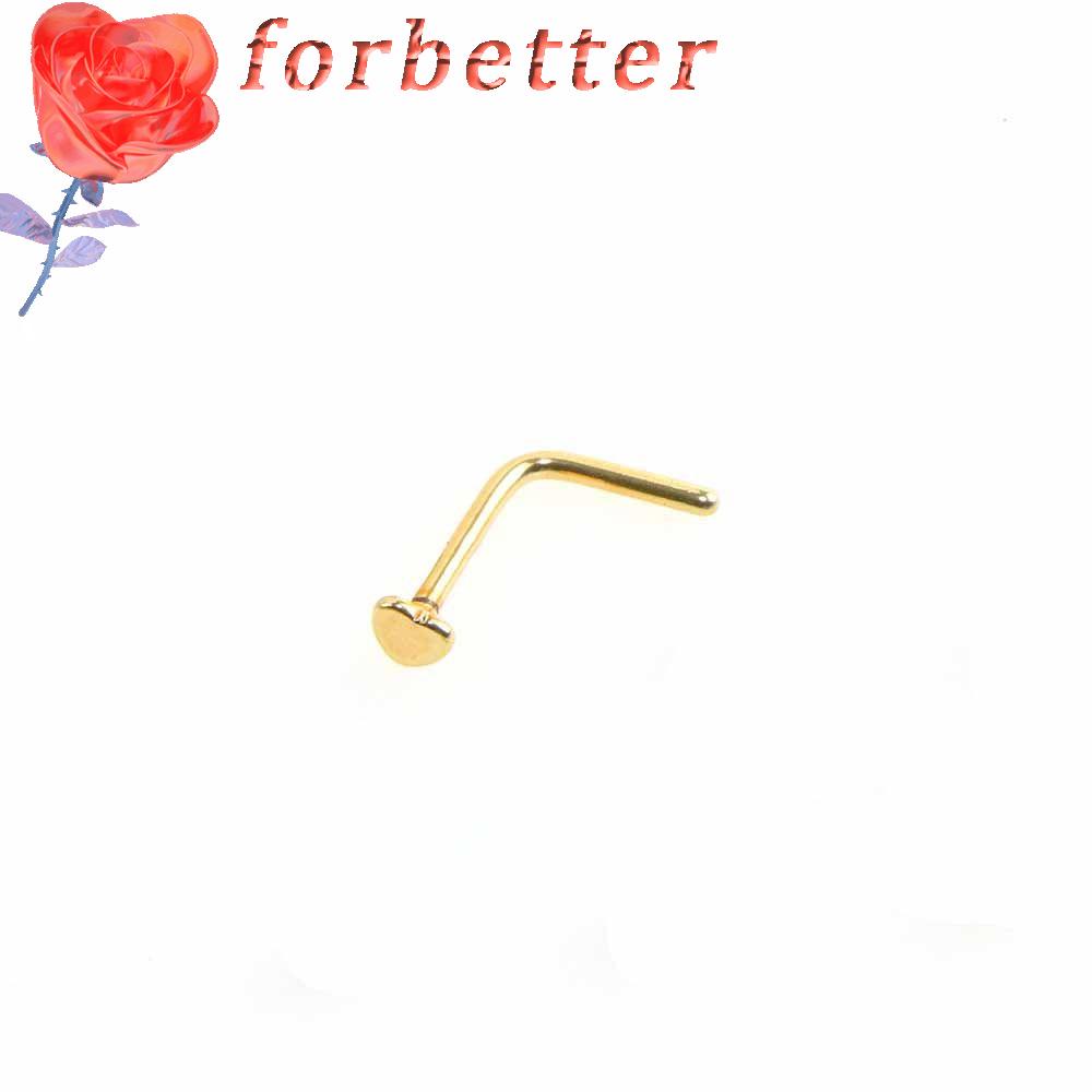 Khuyên xỏ tai mũi hình trái tim phong cách