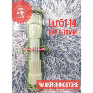 Ống x20 chùm nho câu cá lưỡi số 14