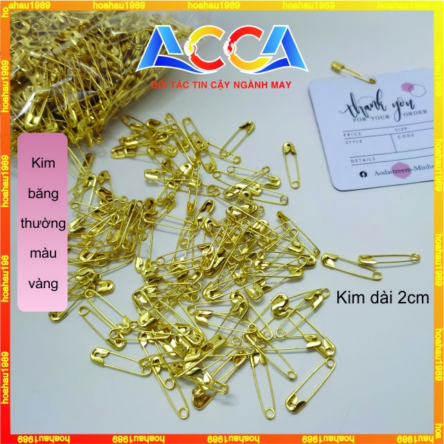 Kim băng mini_Ghim cài quần áo_loại nhỏ mini dùng để xâu tag quần áo_ 950-1000 cái/túi